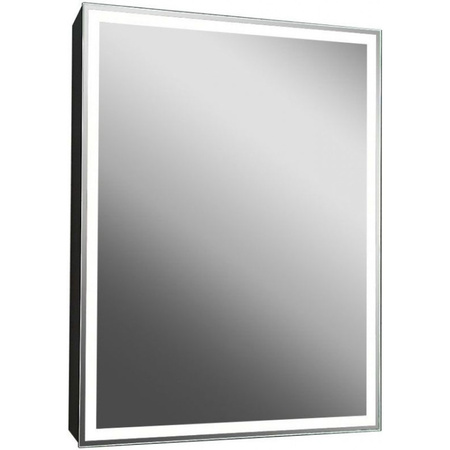 Зеркало-шкаф с подсветкой Art&Max TECHNO AM-Tec-600-800-1D-DS-F-Nero