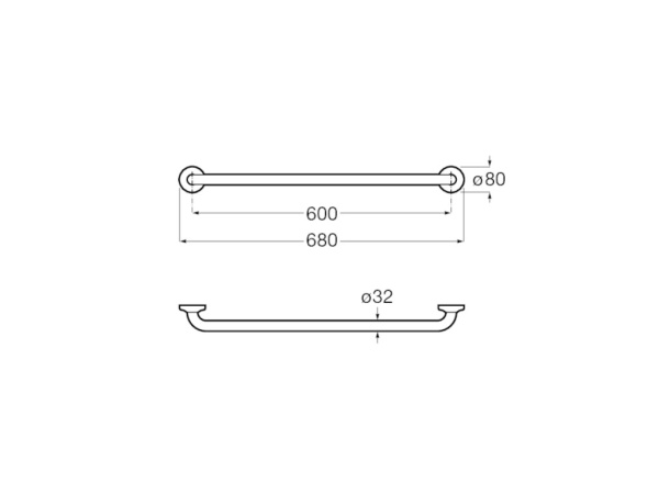 Поручень Roca Access Comfort 816928002