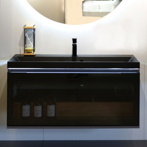 Раковина подвесная (100х48) Jorno Астория 4640201863460 антрацит