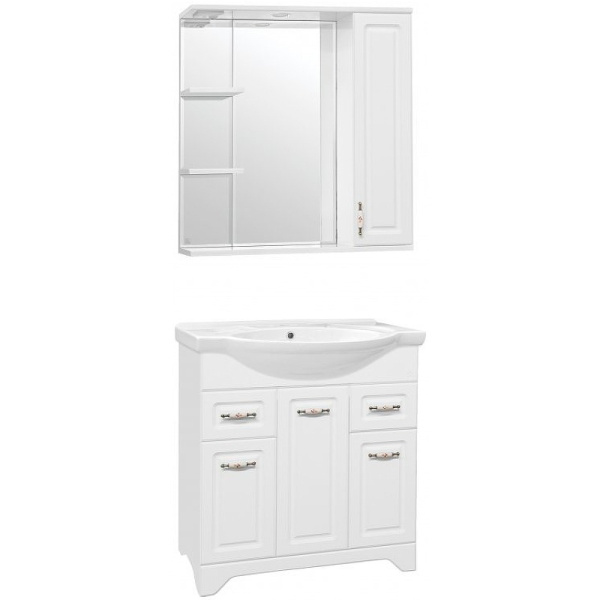 Тумба под раковину напольная Style Line Олеандр-2 75 ЛС-00000048 белый