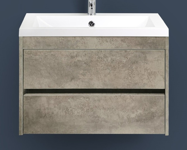 База под раковину напольная Art&max Family-750-2C-SO-CV Cemento Veneto