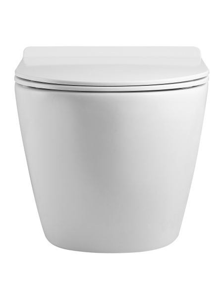 Унитаз подвесной безободковый TORNADO Agger AT09150L  сиденье с микролифтом