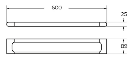 Полотенцедержатель Art&Max AM-E-3924-MB