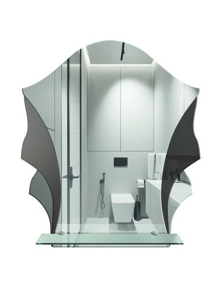 Зеркало (52,5x62) Continent Лувр В030