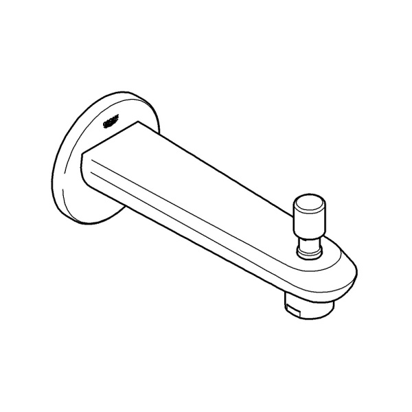 Излив для ванны Grohe Eurodisc Cosmopolitan 13279 002 (13279002) хром
