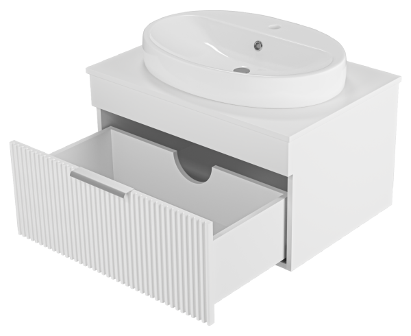 Тумба с раковиной  Brevita Enfida 70 УТ000014764