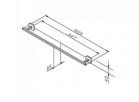 Вешалка для полотенец Am.Pm Gem A90346400