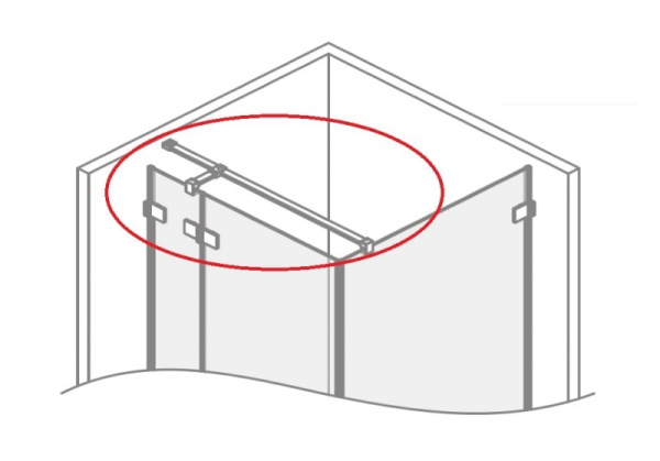 Крестообразный стабилизатор Radaway 6KWK1