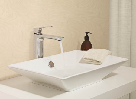 Смеситель для раковины  Jacob Delafon ALEO+ E72337-CP