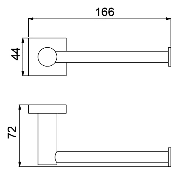 Бумагодержатель Timo Selene 12035/03