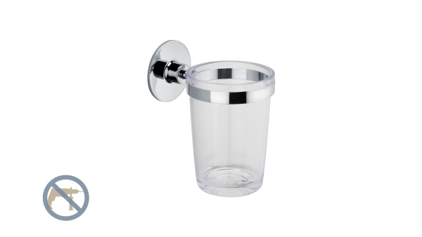 Держатель зубных щеток FIXSEN Round одинарный FX-92106