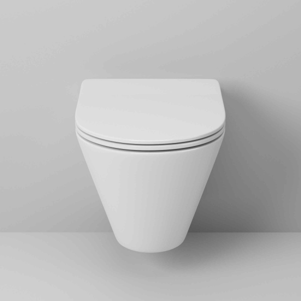 Унитаз подвесной безободковый Grossman  GR-4477S с сиденьем микролифт