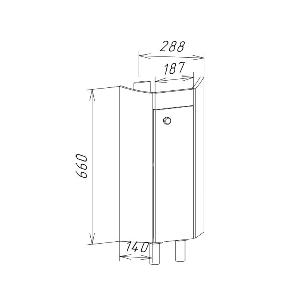 Тумба под раковину угловая Bellezza Мими 34 4630203200004