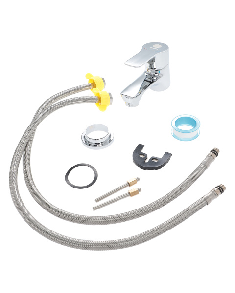 Смеситель для раковины однорычажный Orange Dia M45-021cr хром