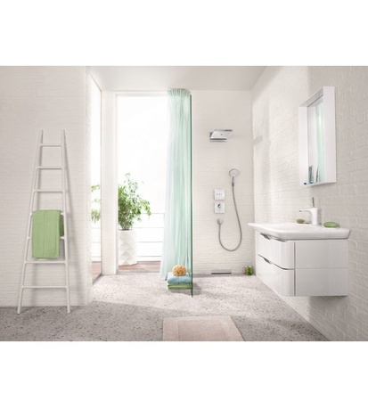 Верхний душ Hansgrohe Rainmaker Select 580 3jet 24001400 белый/хром