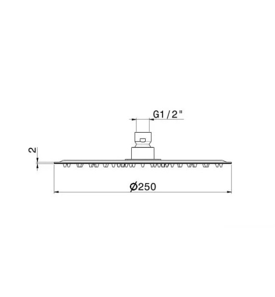 Верхний душ Kerama Marazzi Eterna 29392XKM.59.067 Верхний душ Kerama Marazzi Eterna 29392XKM.59.067