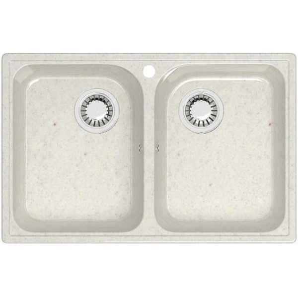 Кухонная мойка Marrbaxx Скай Z260 Z260Q007 хлопок белый