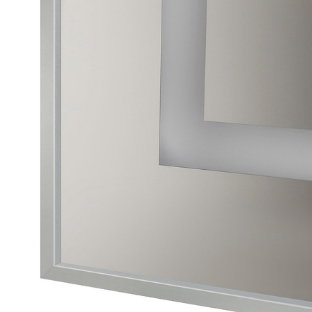 Зеркало (90х80) BelBagno Kraft SPC-KRAFT-900-800-SENS-AL с подсветкой