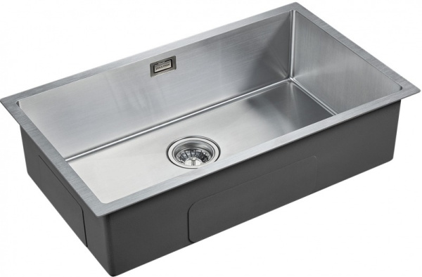 Кухонная мойка Paulmark Koher PM807444-BS брашированная нерж. сталь