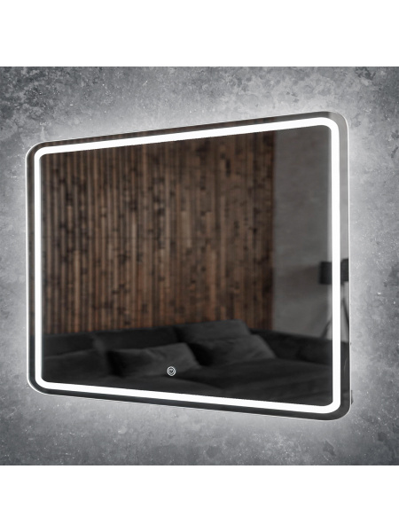 Зеркало с LED подсветкой и сенсорной кнопкой Orange Nature ON-100ZE