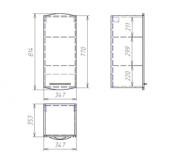 Полупенал Alvaro Banos Carino 8402.0600