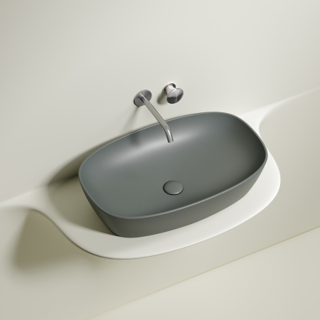 Раковина накладная (60х38) Ceramica Nova ELEMENT CN6049MH