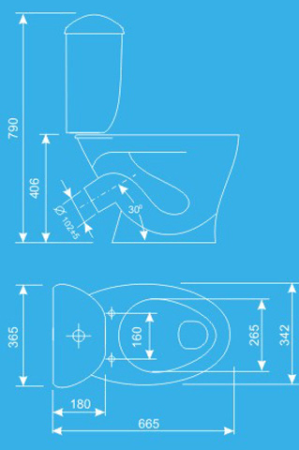 Унитаз-компакт Воротынский