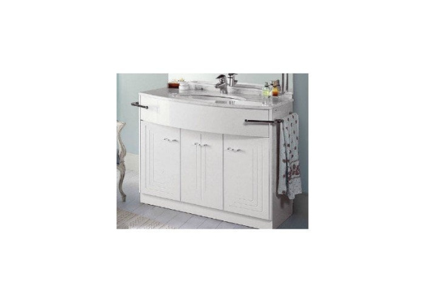 Тумба под раковину белая Labor Legno Paris PPL0/90