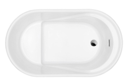 Акриловая ванна (130х75) ABBER AB9277 без гидромассажа, белый