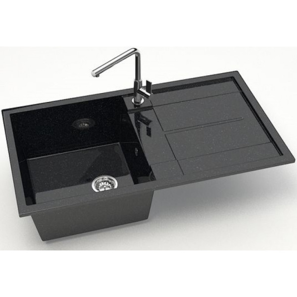 Кухонная мойка Marrbaxx Рони Z17 Z017Q004 черный