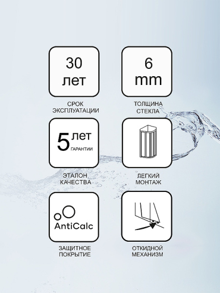 Душевая дверь Ravak Blix Slim BLSRV2K-100 X1XMA0C00Z1