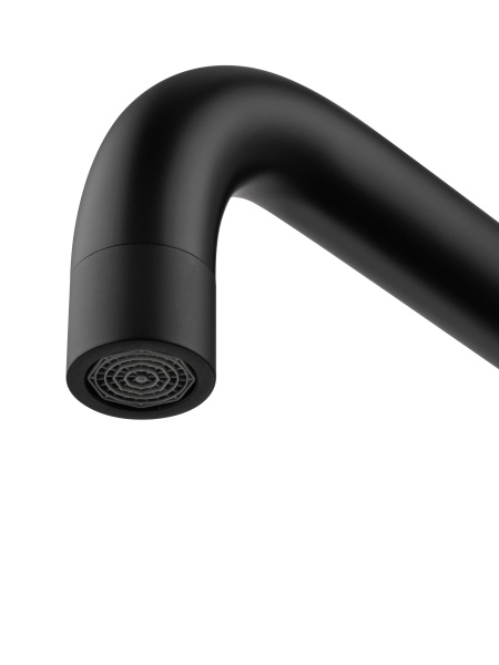 Смеситель для кухни WONZON & WOGHAND, черный матовый WW-L1006-MB