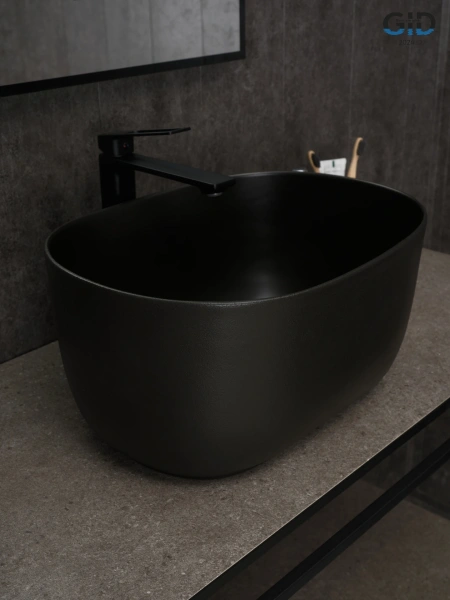 Раковина накладная (45х32) Gid N9302bg