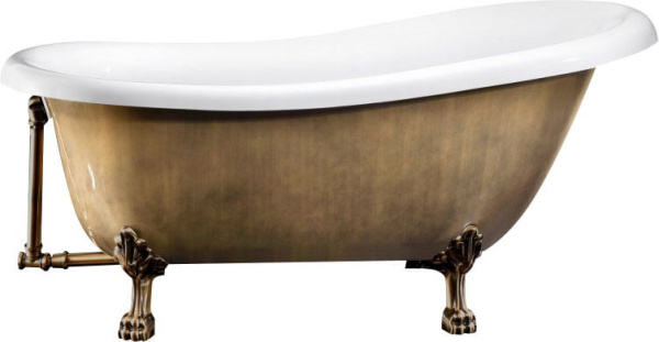 Ванна акриловая BelBagno BB04-BRN/BIA