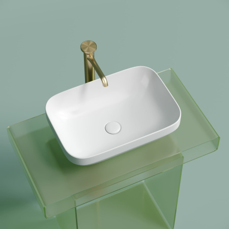 Раковина накладная (50х36) Ceramica Nova ELEMENT CN6055MW матовая