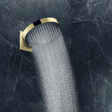 Верхний душ Hansgrohe Rainfinity 250 1jet EcoSmart 26229990 полированное золото 