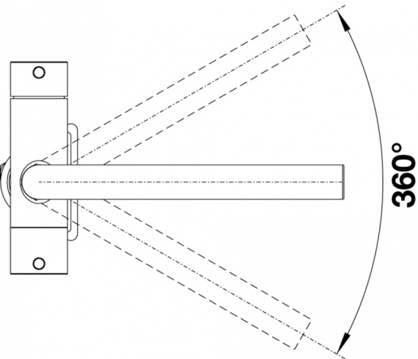 Смеситель Blanco Fontas II Silgranit (жасмин) 525142
