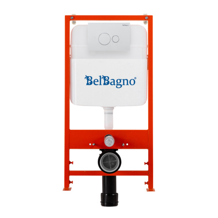 Комплект унитаза с инсталляцией BelBagno BB5177CH-TOR/SC/BB026/BB082BL