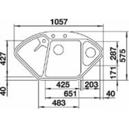 Мойка Blanco Delta II Silgranit PuraDur (белый), 523660