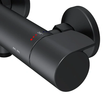 Термостат для душа AM.PM X-Joy F85A40022 черный матовый
