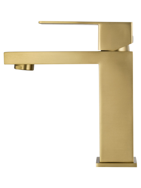 Смеситель для раковины WONZON & WOGHAND, брашированное золото WW-A40982-BG Смеситель для раковины WONZON & WOGHAND, брашированное золото WW-A40982-BG