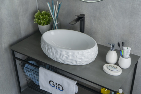 Раковина накладная (48х34) Gid 9030wf