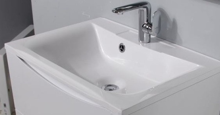 Раковина из искусственного мрамора (65х45) BelBagno BB650/450-LV-MR-PR