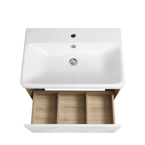 Тумба с раковиной Aquaton Либерти 70 1A2798K0LYC70