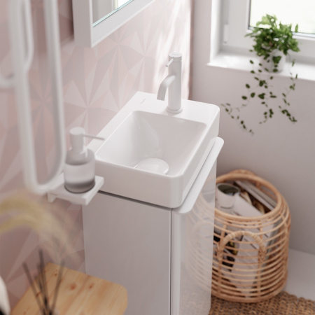 Кран для холодной воды без донного клапана Hansgrohe Tecturis S 73313700 белый матовый