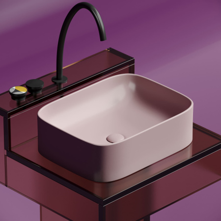 Раковина накладная (50,5х38) Ceramica Nova ELEMENT CN6052MP