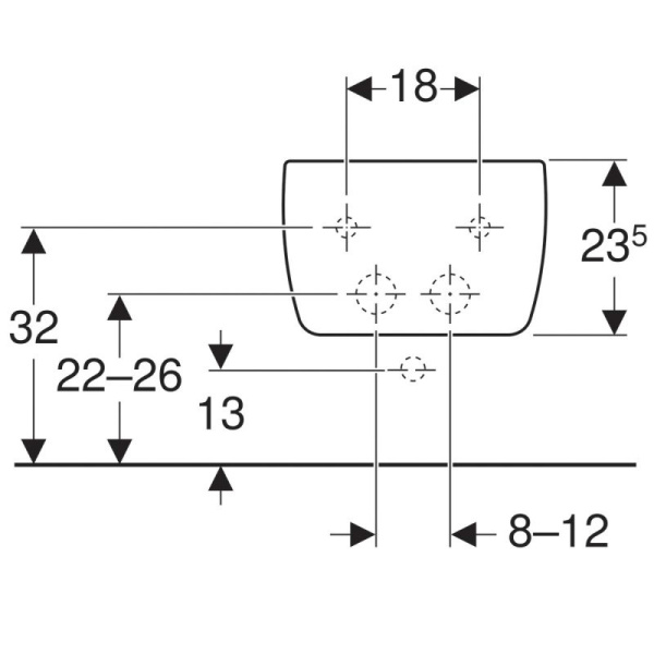 Биде подвесное Geberit iCon 234000000
