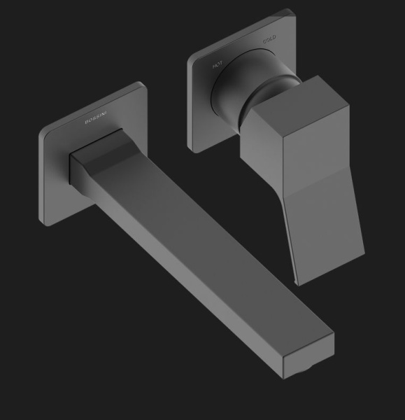 Смеситель для раковины Bossini Aki Z00731.073 черный матовый