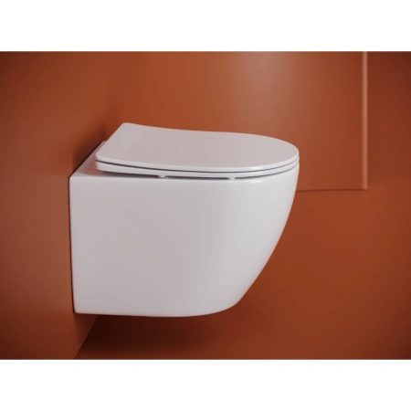 Подвесной унитаз Ceramicanova Uno Rimless CN11001T торнадо
