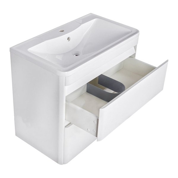 Тумба под раковину подвесная Style Line Атлантика СС-00002206 белый